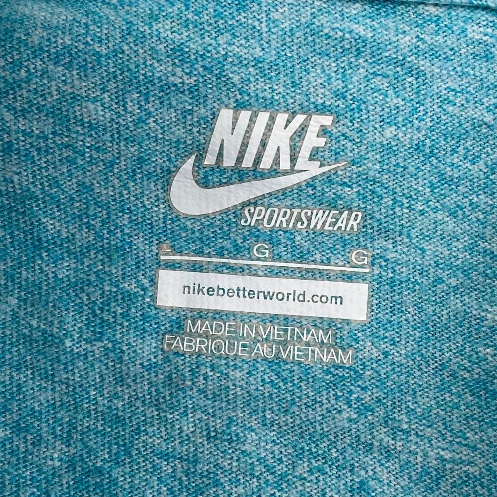 Nike Blue Zip Basic Jacket | Size L - image 2